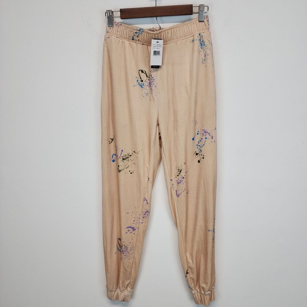AFRM Womens Joggers Size XS Soft Velour Pockets Elastic Waist Lounge Normcore